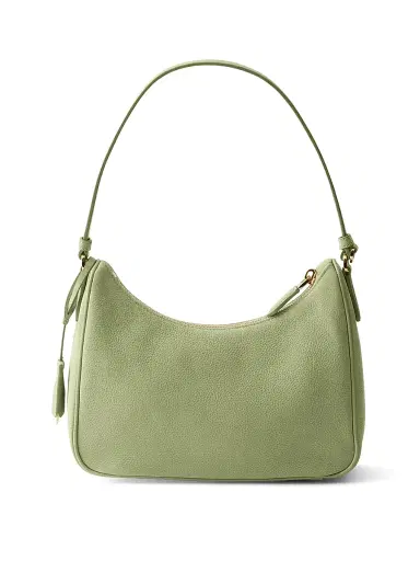 Prada Women's Re-Edition 2005 Nubuck and Saffiano Leather Shoulder Bag | Thumbnail 3 Prada Women's Re-Edition 2005 Nubuck and Saffiano Leather Shoulder Bag | Thumbnail 3
