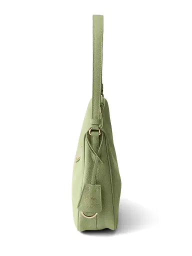 Prada Women's Re-Edition 2005 Nubuck and Saffiano Leather Shoulder Bag | Thumbnail 6 Prada Women's Re-Edition 2005 Nubuck and Saffiano Leather Shoulder Bag | Thumbnail 6