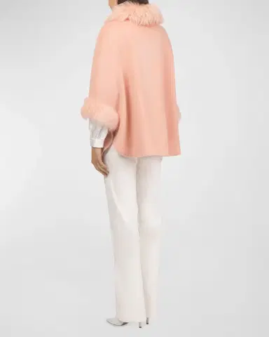 Gorski Select Wool & Lamb Cape | Thumbnail 4 Gorski Select Wool & Lamb Cape | Thumbnail 4