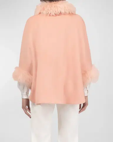 Gorski Select Wool & Lamb Cape | Thumbnail 5 Gorski Select Wool & Lamb Cape | Thumbnail 5