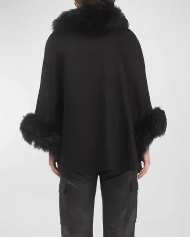 Gorski Select Wool & Lamb Cape | Thumbnail 5 Gorski Select Wool & Lamb Cape | Thumbnail 5