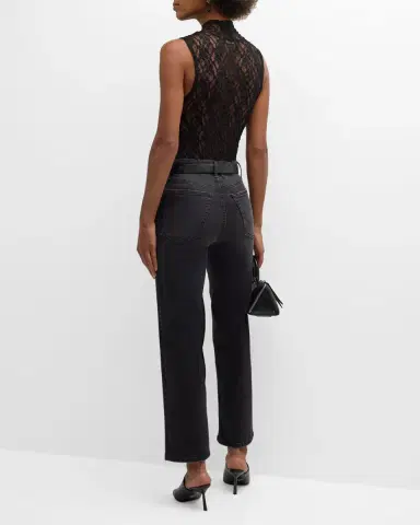 FRAME Le Sleek Straight Jeans | Thumbnail 6 FRAME Le Sleek Straight Jeans | Thumbnail 6