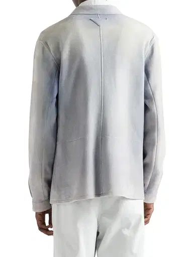 Prada Men's Suede Caban Jacket - Blue - Size 36 | Thumbnail 5 Prada Men's Suede Caban Jacket - Blue - Size 36 | Thumbnail 5
