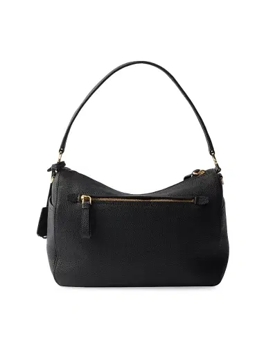 Prada Women's Leather Shoulder Bag - Black | Thumbnail 3 Prada Women's Leather Shoulder Bag - Black | Thumbnail 3