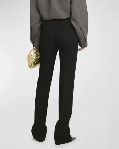 Bottega Veneta Wool Twill Flare Trousers | Thumbnail 6 Bottega Veneta Wool Twill Flare Trousers | Thumbnail 6