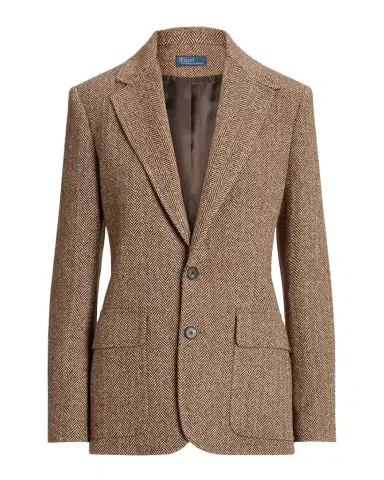 Polo Ralph Lauren Single-Breasted Herringbone Blazer | Thumbnail 1 Polo Ralph Lauren Single-Breasted Herringbone Blazer | Thumbnail 1