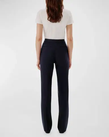 Another Tomorrow Merino Wool Classic Trousers | Thumbnail 3 Another Tomorrow Merino Wool Classic Trousers | Thumbnail 3