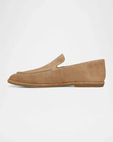 Vince Men 's Hann Suede Slip-On Loafers | Thumbnail 4 Vince Men 's Hann Suede Slip-On Loafers | Thumbnail 4