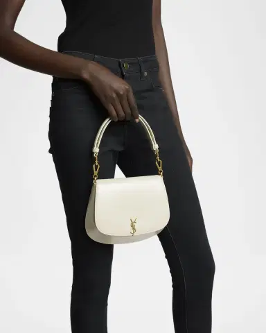 Saint Laurent Voltaire Shoulder Bag in Smooth Leather | Thumbnail 3 Saint Laurent Voltaire Shoulder Bag in Smooth Leather | Thumbnail 3