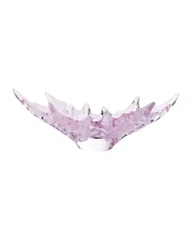 Lalique Champs-Elysees Crystal Bowl, Pink Luster | Thumbnail 1 Lalique Champs-Elysees Crystal Bowl, Pink Luster | Thumbnail 1