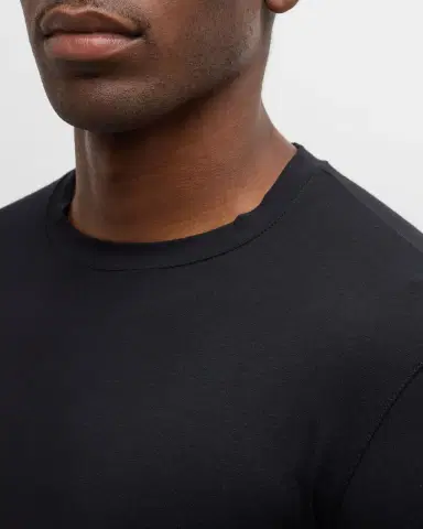 Giorgio Armani Men's Mr. Armani Solid T-Shirt | Thumbnail 7 Giorgio Armani Men's Mr. Armani Solid T-Shirt | Thumbnail 7