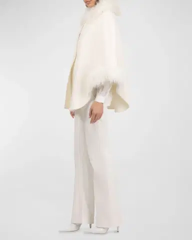 Gorski Select Wool & Lamb Cape | Thumbnail 3 Gorski Select Wool & Lamb Cape | Thumbnail 3