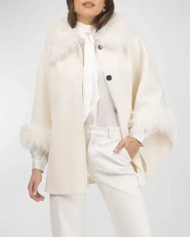 Gorski Select Wool & Lamb Cape | Thumbnail 6 Gorski Select Wool & Lamb Cape | Thumbnail 6