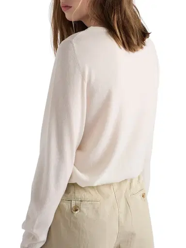 Prada Women's Cashmere Cardigan - White - Size 10 | Thumbnail 3 Prada Women's Cashmere Cardigan - White - Size 10 | Thumbnail 3