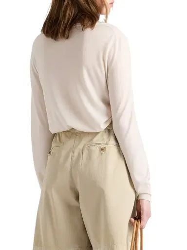 Prada Women's Cashmere Cardigan - White - Size 10 | Thumbnail 4 Prada Women's Cashmere Cardigan - White - Size 10 | Thumbnail 4