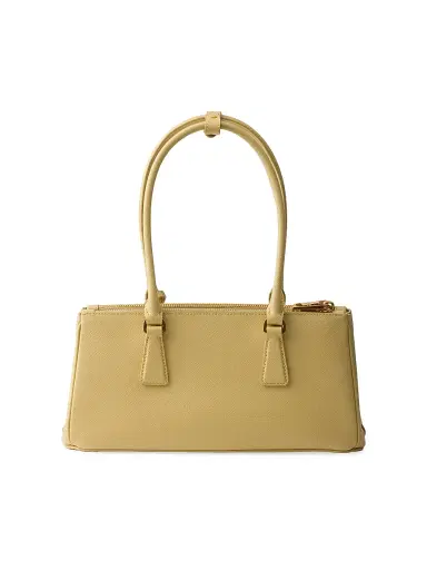 Prada Women's Galleria Saffiano Leather Top Handle Bag - Yellow | Thumbnail 3 Prada Women's Galleria Saffiano Leather Top Handle Bag - Yellow | Thumbnail 3