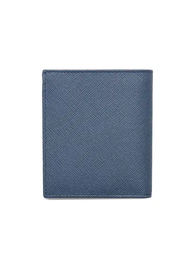 Prada Men's Saffiano Leather Wallet - Light Blue | Thumbnail 3 Prada Men's Saffiano Leather Wallet - Light Blue | Thumbnail 3