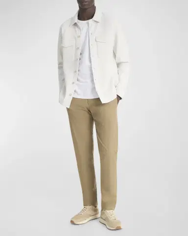 Vince Men 's Solid 4-Pocket Shirt Jacket | Thumbnail 2 Vince Men 's Solid 4-Pocket Shirt Jacket | Thumbnail 2