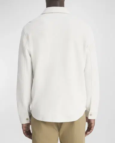 Vince Men 's Solid 4-Pocket Shirt Jacket | Thumbnail 3 Vince Men 's Solid 4-Pocket Shirt Jacket | Thumbnail 3