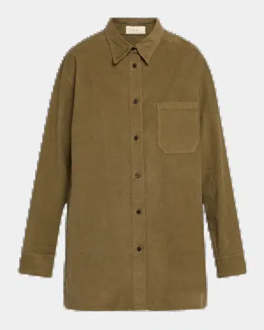 The Row Idro Corduroy Collared Shirt | Thumbnail 2 The Row Idro Corduroy Collared Shirt | Thumbnail 2