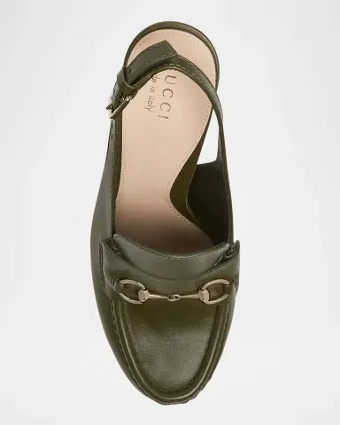 Gucci Ottavia Leather Platform Loafer Pumps | Thumbnail 5 Gucci Ottavia Leather Platform Loafer Pumps | Thumbnail 5