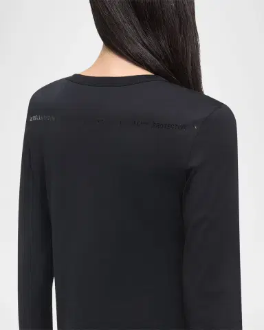 Helmut Lang Slim Long-Sleeve Logo Tee | Thumbnail 6 Helmut Lang Slim Long-Sleeve Logo Tee | Thumbnail 6