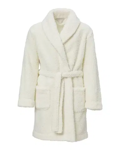 Barefoot Dreams Kid's Brushed CozyChic Robe, Size 6-14 | Thumbnail 1 Barefoot Dreams Kid's Brushed CozyChic Robe, Size 6-14 | Thumbnail 1