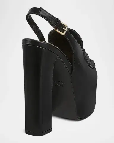 Gucci Ottavia Leather Platform Loafer Pumps | Thumbnail 3 Gucci Ottavia Leather Platform Loafer Pumps | Thumbnail 3