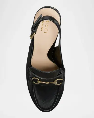 Gucci Ottavia Leather Platform Loafer Pumps | Thumbnail 5 Gucci Ottavia Leather Platform Loafer Pumps | Thumbnail 5