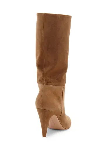 Gianvito Rossi Women's 85MM Suede Stiletto Boots - Camel | Thumbnail 3 Gianvito Rossi Women's 85MM Suede Stiletto Boots - Camel | Thumbnail 3