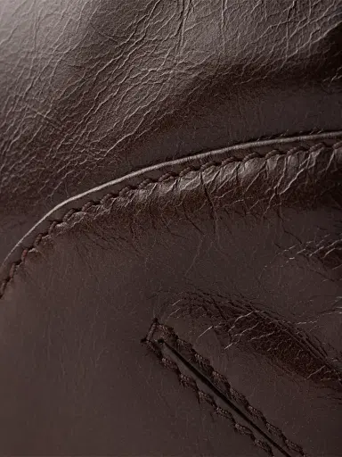 Prada Women's Bonnie Leather Mini Shoulder Bag - Brown | Thumbnail 6 Prada Women's Bonnie Leather Mini Shoulder Bag - Brown | Thumbnail 6
