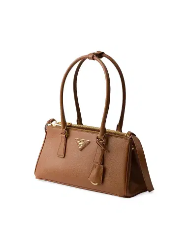Prada Women's Galleria Saffiano Leather Top Handle Bag - Brown | Thumbnail 2 Prada Women's Galleria Saffiano Leather Top Handle Bag - Brown | Thumbnail 2