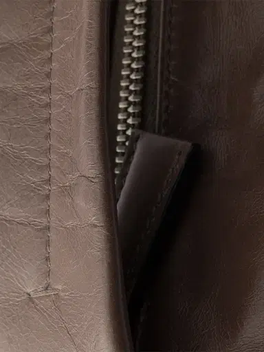 Prada Men's Leather Shoulder Bag - Light Brown | Thumbnail 8 Prada Men's Leather Shoulder Bag - Light Brown | Thumbnail 8
