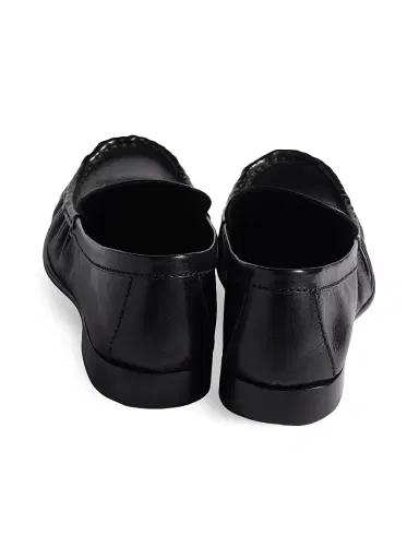Miu Miu Women's Buffalo Leather Loafers - Black - Size 11 | Thumbnail 3 Miu Miu Women's Buffalo Leather Loafers - Black - Size 11 | Thumbnail 3