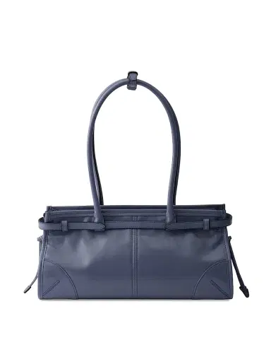 Prada Women's Bonnie Leather Top Handle Bag - Blue | Thumbnail 3 Prada Women's Bonnie Leather Top Handle Bag - Blue | Thumbnail 3