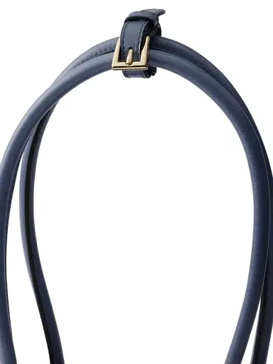 Prada Women's Bonnie Leather Top Handle Bag - Blue | Thumbnail 5 Prada Women's Bonnie Leather Top Handle Bag - Blue | Thumbnail 5
