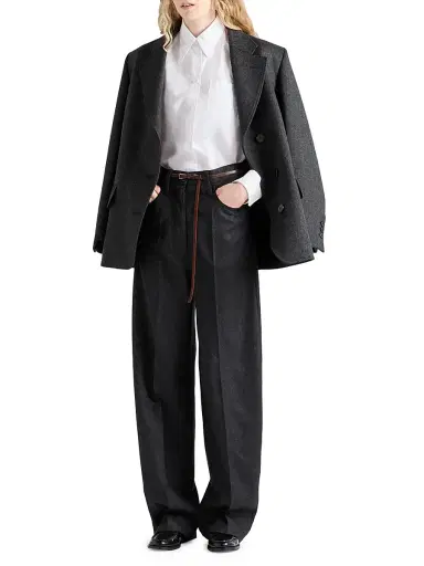 Prada Women's Poplin Shirt | Thumbnail 6 Prada Women's Poplin Shirt | Thumbnail 6