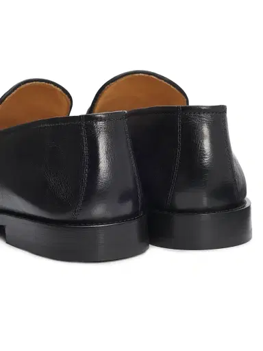 Brunello Cucinelli Men's Woven Leather Penny Loafers | Thumbnail 3 Brunello Cucinelli Men's Woven Leather Penny Loafers | Thumbnail 3