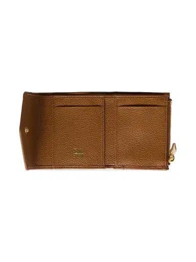 Miu Miu Women's Leather Wallet - Brown | Thumbnail 2 Miu Miu Women's Leather Wallet - Brown | Thumbnail 2