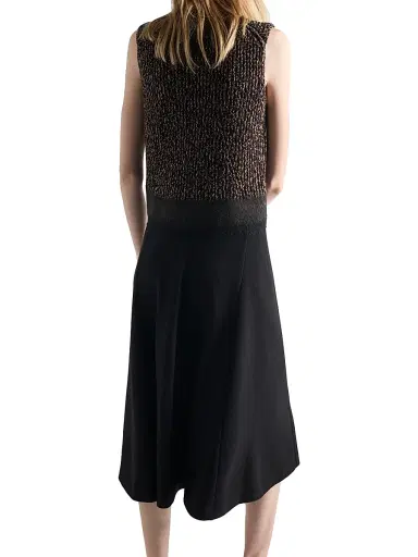 Prada Women's Shetland Wool and Cashmere Dress | Thumbnail 3 Prada Women's Shetland Wool and Cashmere Dress | Thumbnail 3