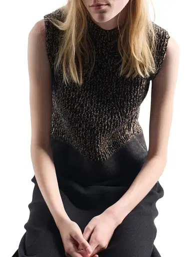 Prada Women's Shetland Wool and Cashmere Dress | Thumbnail 4 Prada Women's Shetland Wool and Cashmere Dress | Thumbnail 4