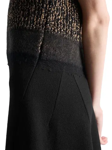 Prada Women's Shetland Wool and Cashmere Dress | Thumbnail 5 Prada Women's Shetland Wool and Cashmere Dress | Thumbnail 5