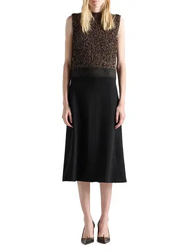 Prada Women's Shetland Wool and Cashmere Dress | Thumbnail 6 Prada Women's Shetland Wool and Cashmere Dress | Thumbnail 6