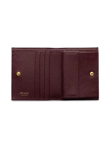 Prada Women's Small Saffiano Leather Wallet | Thumbnail 2 Prada Women's Small Saffiano Leather Wallet | Thumbnail 2