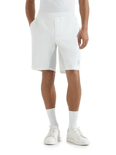 Brunello Cucinelli Men's Nylon Shorts with Logo | Thumbnail 2 Brunello Cucinelli Men's Nylon Shorts with Logo | Thumbnail 2