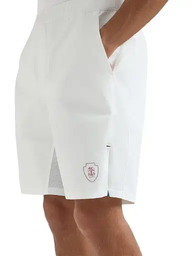 Brunello Cucinelli Men's Nylon Shorts with Logo | Thumbnail 4 Brunello Cucinelli Men's Nylon Shorts with Logo | Thumbnail 4