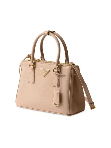 Prada Women's Small Galleria Saffiano Leather Top Handle Bag - Dusty Rose | Thumbnail 2 Prada Women's Small Galleria Saffiano Leather Top Handle Bag - Dusty Rose | Thumbnail 2