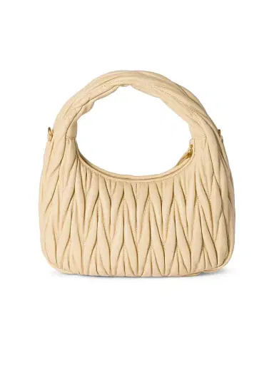 Miu Miu Women's Wander Matelassé Nappa Leather Hobo Bag | Thumbnail 3 Miu Miu Women's Wander Matelassé Nappa Leather Hobo Bag | Thumbnail 3