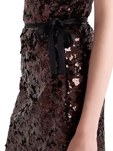 Prada Women's Embroidered Sequin Skirt - Purple | Thumbnail 4 Prada Women's Embroidered Sequin Skirt - Purple | Thumbnail 4