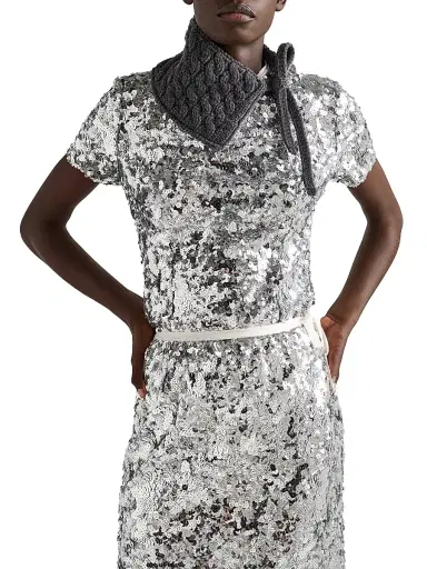 Prada Women's Embroidered Sequin Skirt - Assorted | Thumbnail 5 Prada Women's Embroidered Sequin Skirt - Assorted | Thumbnail 5